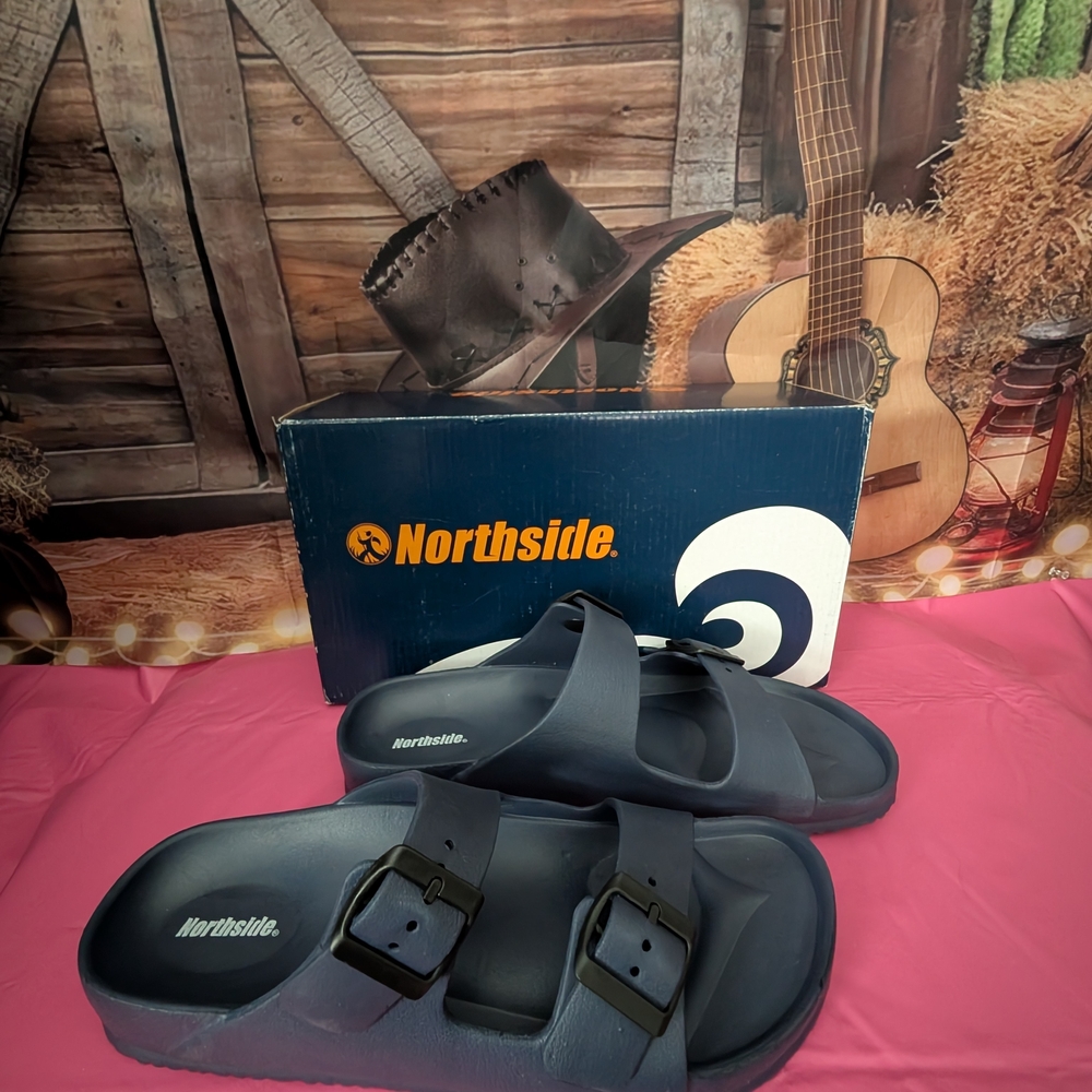 Northside Black Sandals